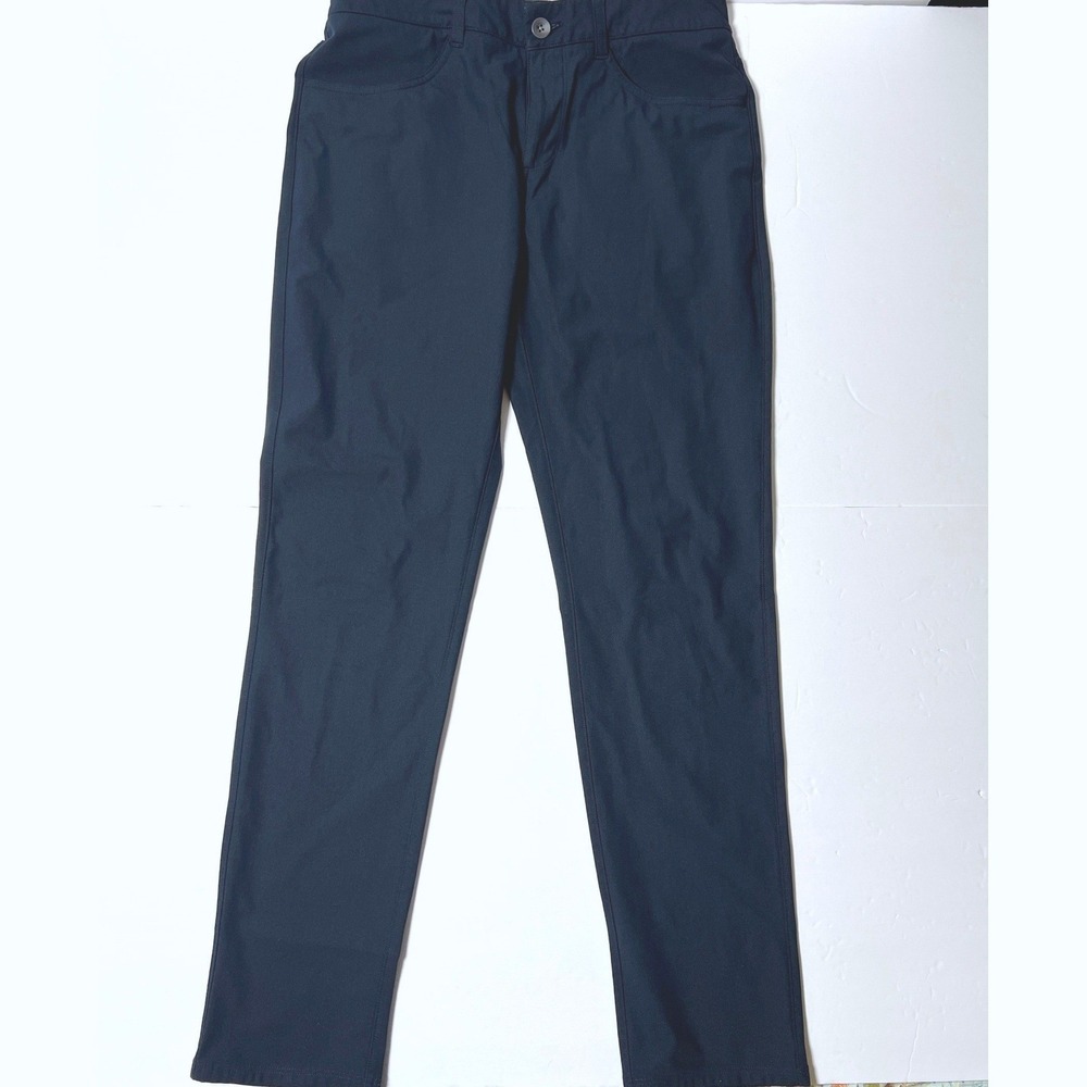 Vuori Meta Pants Men's 30 Navy Performance Stretch 5 Pocket V430